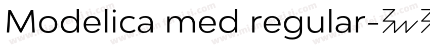 Modelica med regular字体转换